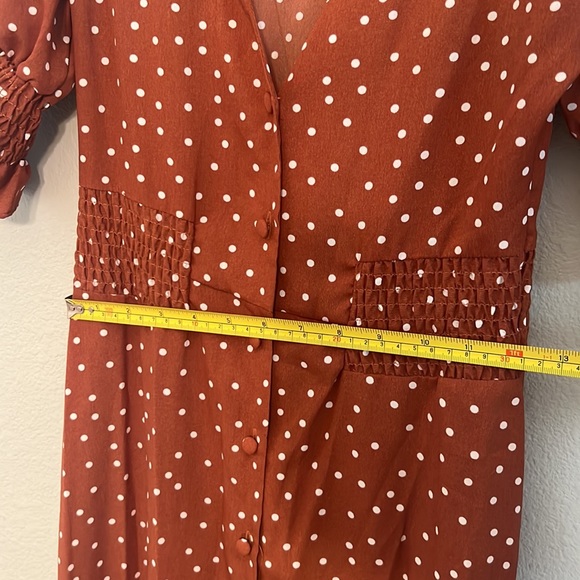Polka dot maxi dress, NWOT - Picture 6 of 7